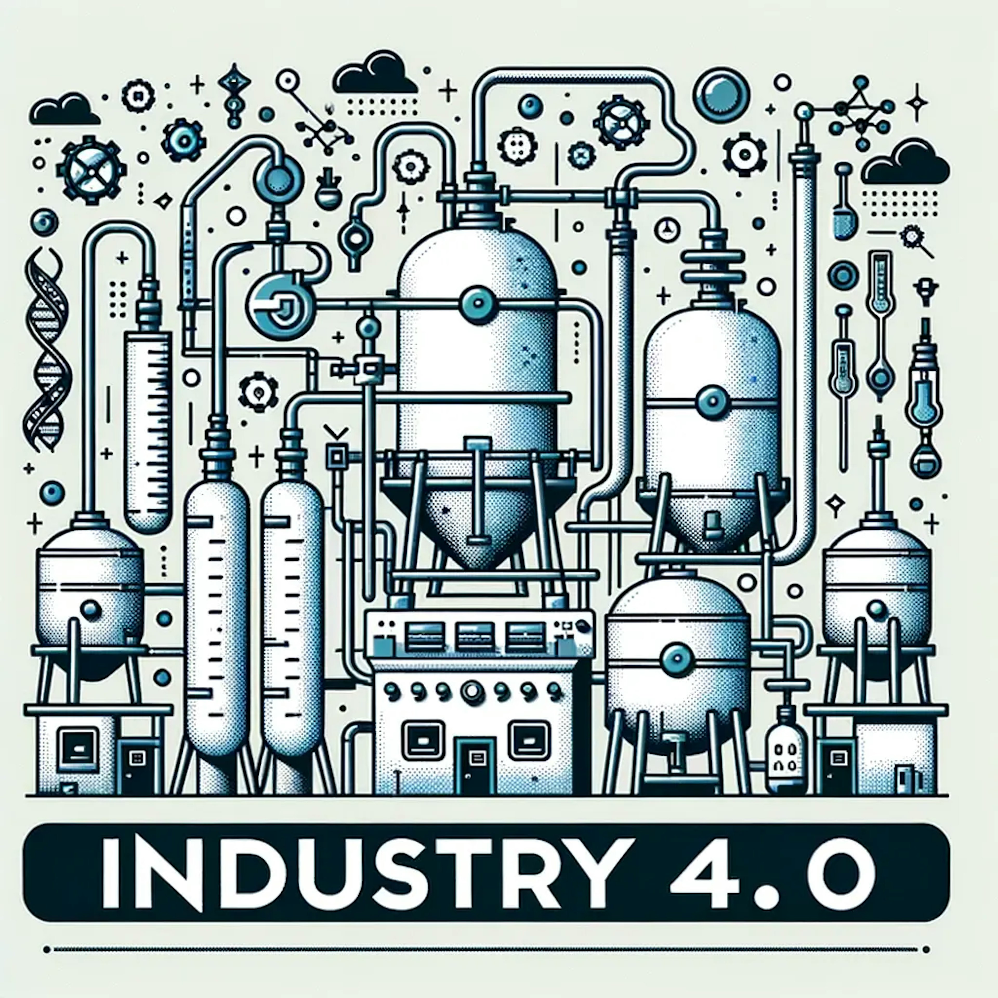 How can an EBR help with the implementation of industry 4.0 aims?